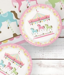 Carousel Party Supplies | Balloons | Decorations | Packs